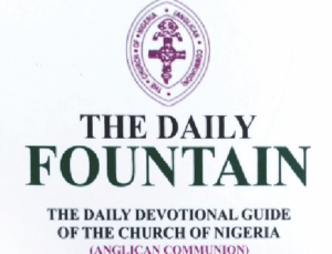 Anglican Daily Fountain 9th March 2024 (Devotional Today)