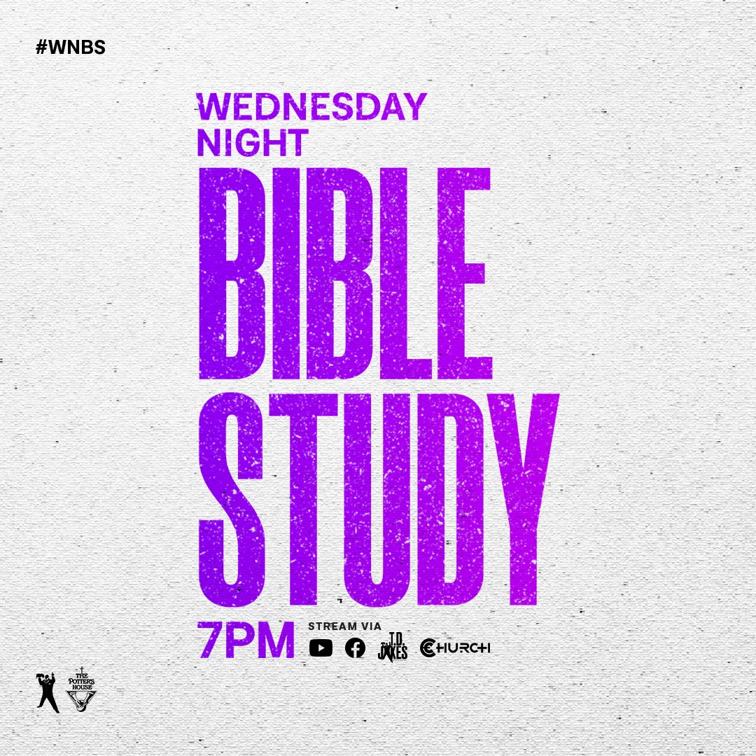 TD Jakes 25th May 2022 Wednesday Bible Study