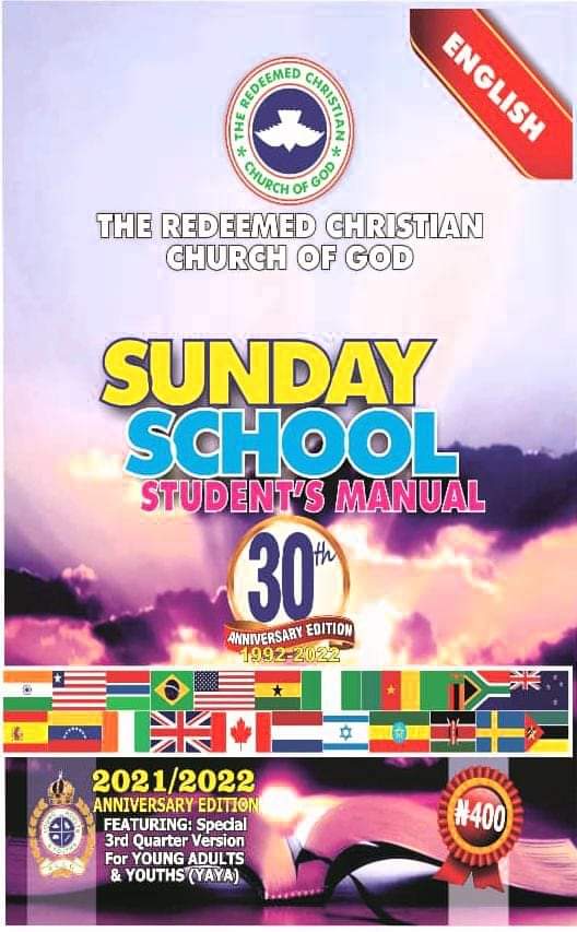 RCCG Sunday School Student Manual 5th June 2022 | Lesson 40