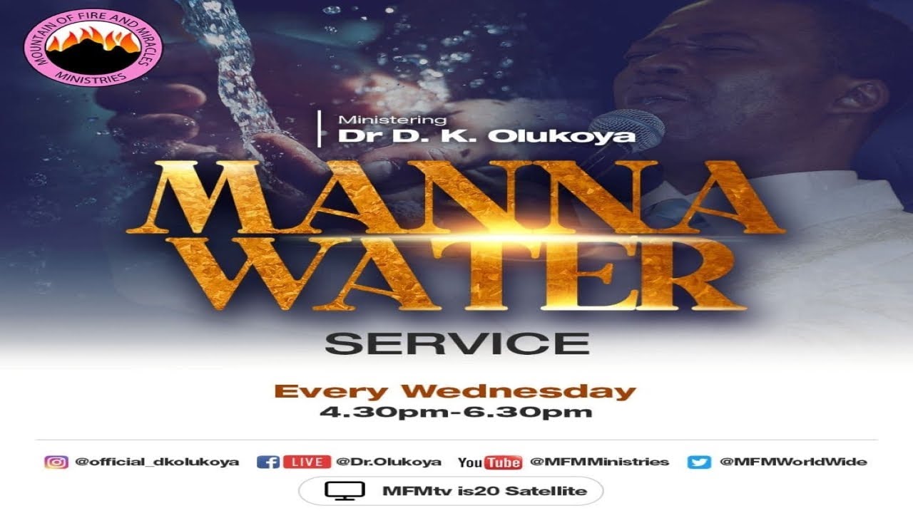 MFM Manna Water 11th January 2023 Live Service | Dr DK Olukoya