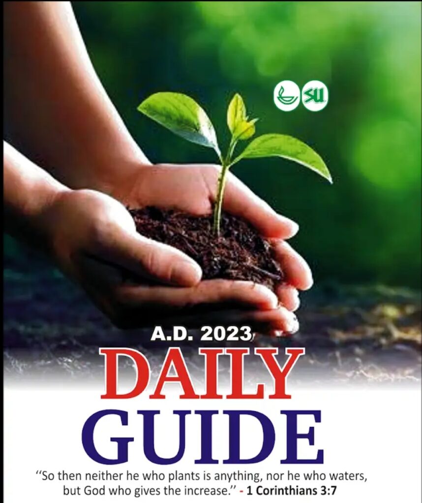 Scripture Union Daily Guide 2 January 2023 | Devotional