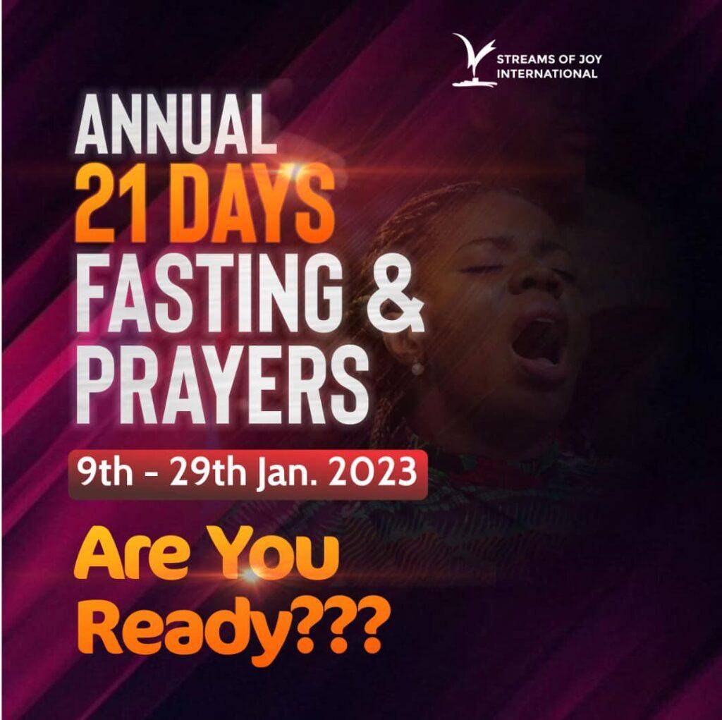 Streams of JOY Fasting And Prayer Points 10 January 2023 (Day 2)