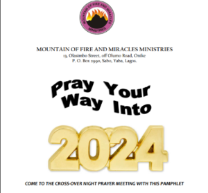 MFM Prosperity Prayer Points For New Year 2024