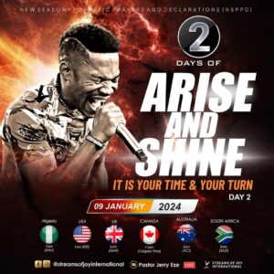 NSPPD Prophetic Prayers 9 January 2024 || Arise And Shine 2