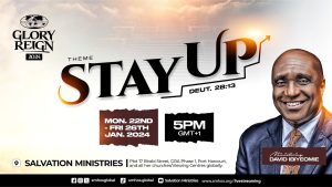 Glory Reign 2024 Live || 22nd January 2024 - Day 1 with Pastor David Ibiyeomie