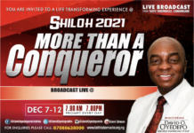 SHILOH 2021 SUNDAY 12 DECEMBER 2021 THANKSGIVING SERVICE - DAY 6