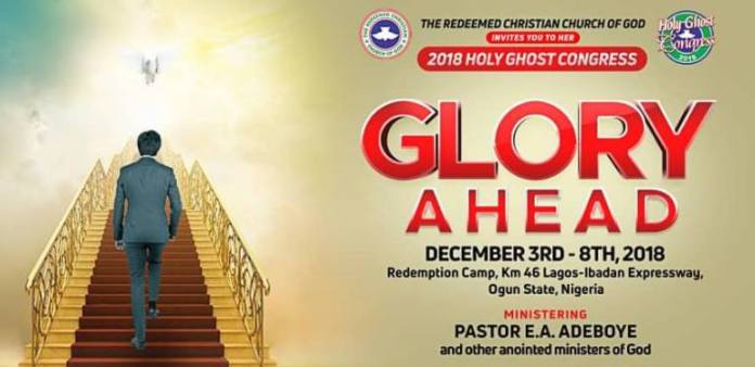 RCCG Holy Ghost Congress 2018 Day 5 Live Broadcast - Glory Ahead