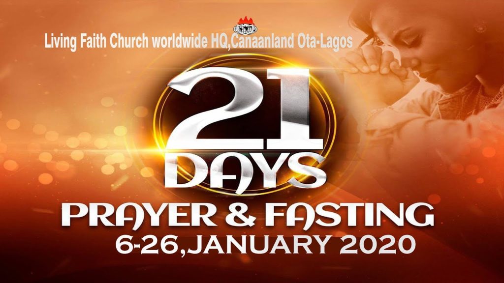 Winners 21-Day Prayer and Fasting Points 22 January 2020 – Day 17