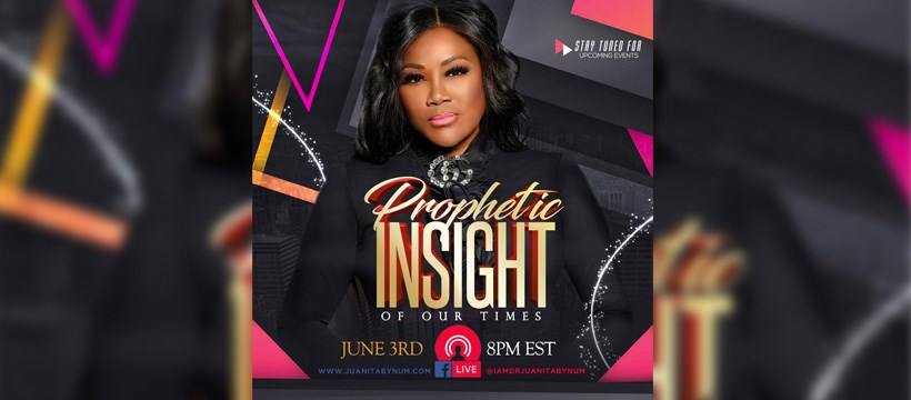 Watch Dr. Juanita Bynum Prophetic Insight of Our Time 3rd June 2020