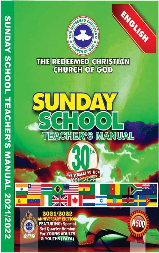 RCCG Teachers Sunday School Manual September 5, 2021 (Lesson 1)