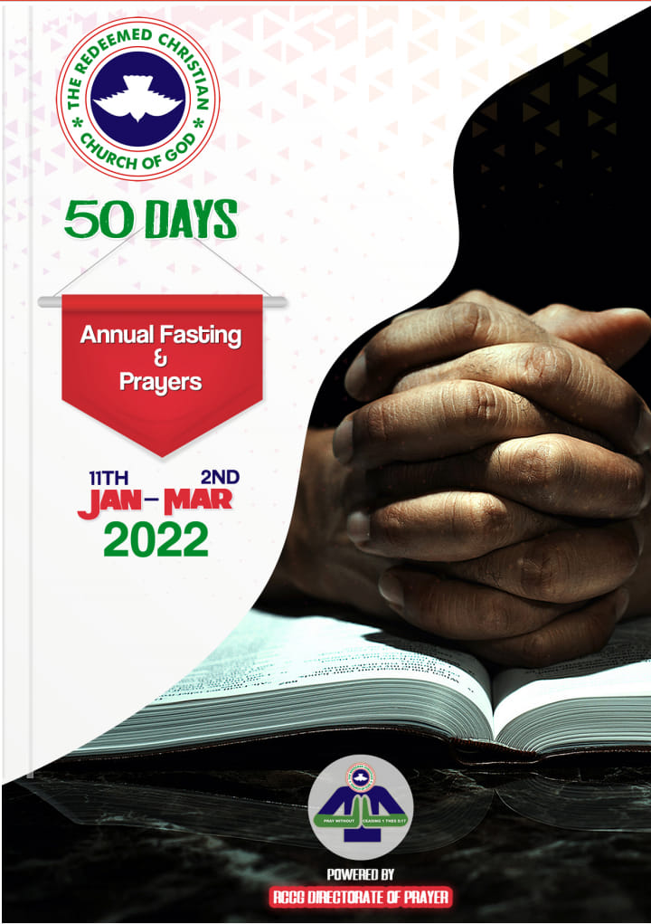 RCCG 50 Days Fasting And Prayer Guide 1 March 2022