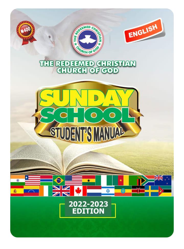 RCCG Sunday School Students Manual for 30th October 2022
