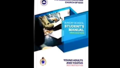 RCCG YAYA Sunday School Student's Manual - 16 October 2022