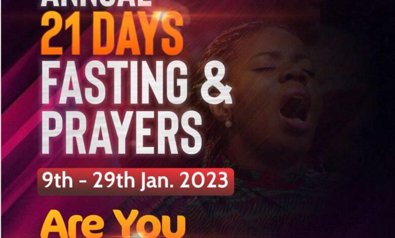 Streams of Joy 21 Days Fasting And Prayer 26th January 2023