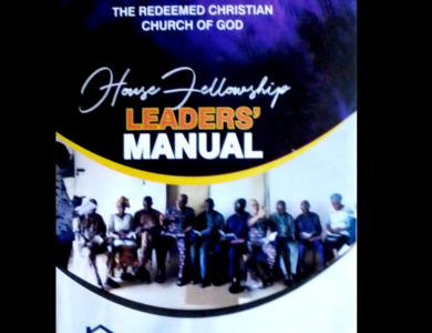 RCCG House Fellowship Leaders’ Manual 20th July 2025