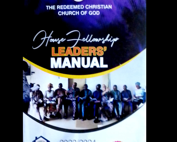 RCCG House Fellowship Leaders’ Manual 20th July 2025