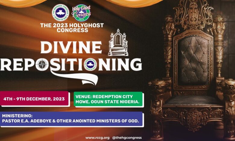 2023 RCCG HOLY GHOST CONGRESS 5TH DECEMBER – DAY 2