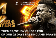 Streams of Joy/NSPPD 21Days Fasting & Prayers 8 January 2024 | Day 1