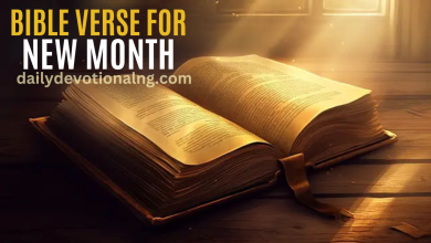 New Month Bible Verse for MARCH 2024 (New Month Scriptures)