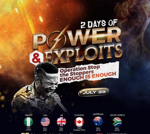 NSPPD 30 July 2024 Live Prayer || 2Days of Power And Exploits