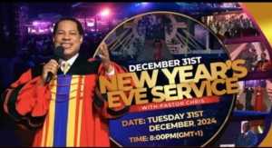 Live: New Year's Eve Service 31st December 2024 with Pastor Chris