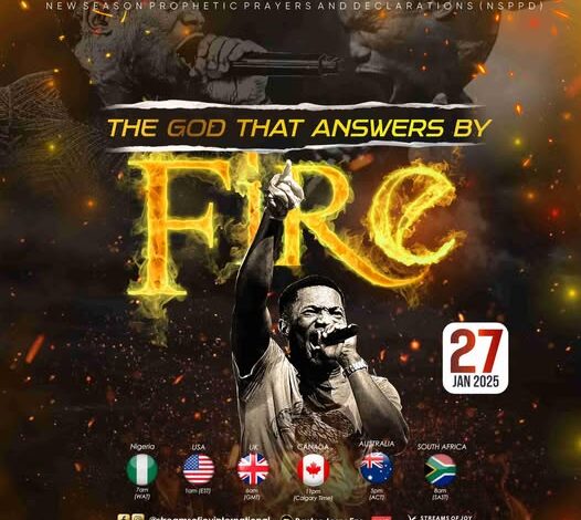 NSPPD Live 27 January 2025 Today Prayer || 5Days of The God That Answers By Fire