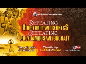 MFM March 2025 PMCH Prayer Points (Power Must Change Hands)