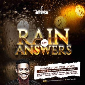 Streams of Joy Sunday 2ND February 2025 Live | Pastor Jerry Eze