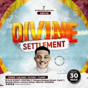 Pastor Jerry Eze Sunday Live 30th March 2025 || Streams of Joy