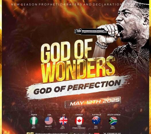 NSPPD Today 13th May 2025 Live Prayer || God of Perfection