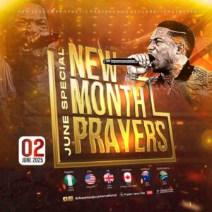 NSPPD Today 3rd June 2025 Live Prayer || New Month Prayers