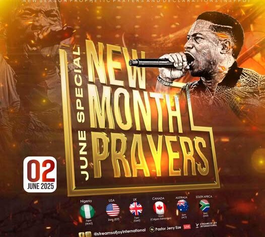 NSPPD Today 2nd June 2025 Live Prayer || New Month Prayers