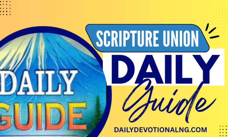 Scripture Union Daily Guide 13 November 2025 || Break up your fallow ground