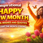 50 Inspirational Happy New Month April Wishes and Quotes to Start the Month Strong