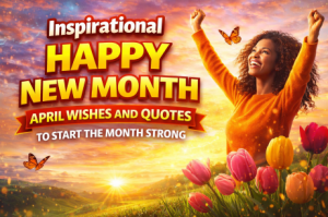 50 Inspirational Happy New Month April Wishes and Quotes to Start the Month Strong