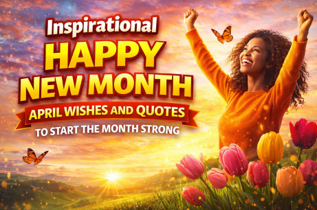 50 Inspirational Happy New Month April Wishes and Quotes to Start the Month Strong