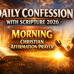 Daily Confession with Scripture for March 5th 2026