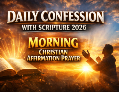 Daily Confession with Scripture for April 5th 2026 Daily Confession with Scripture for April 5th 2026
