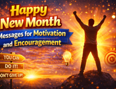 Happy New Month April Messages for Motivation and Encouragement