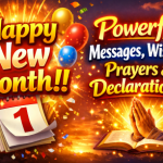 Happy New Month of April 2026: 60 Powerful Messages, Wishes, Prayers & Declarations