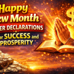 30 Happy New Month April Prayer Declarations for Success and Prosperity