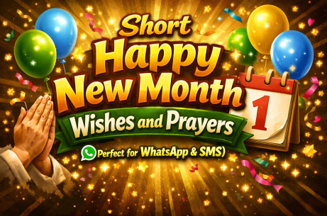 Short Happy New Month April Wishes and Prayers (Perfect for WhatsApp & SMS)