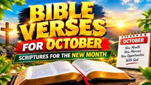 Bible Verses for October 2026 | 20 Scriptures for the New Month