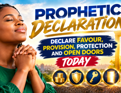 Prophetic Declaration for 26th October 2026: God First, Wisdom and Divine Order This Week
