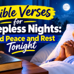 10 Bible Verses for Sleepless Nights: Find Peace and Rest Tonight